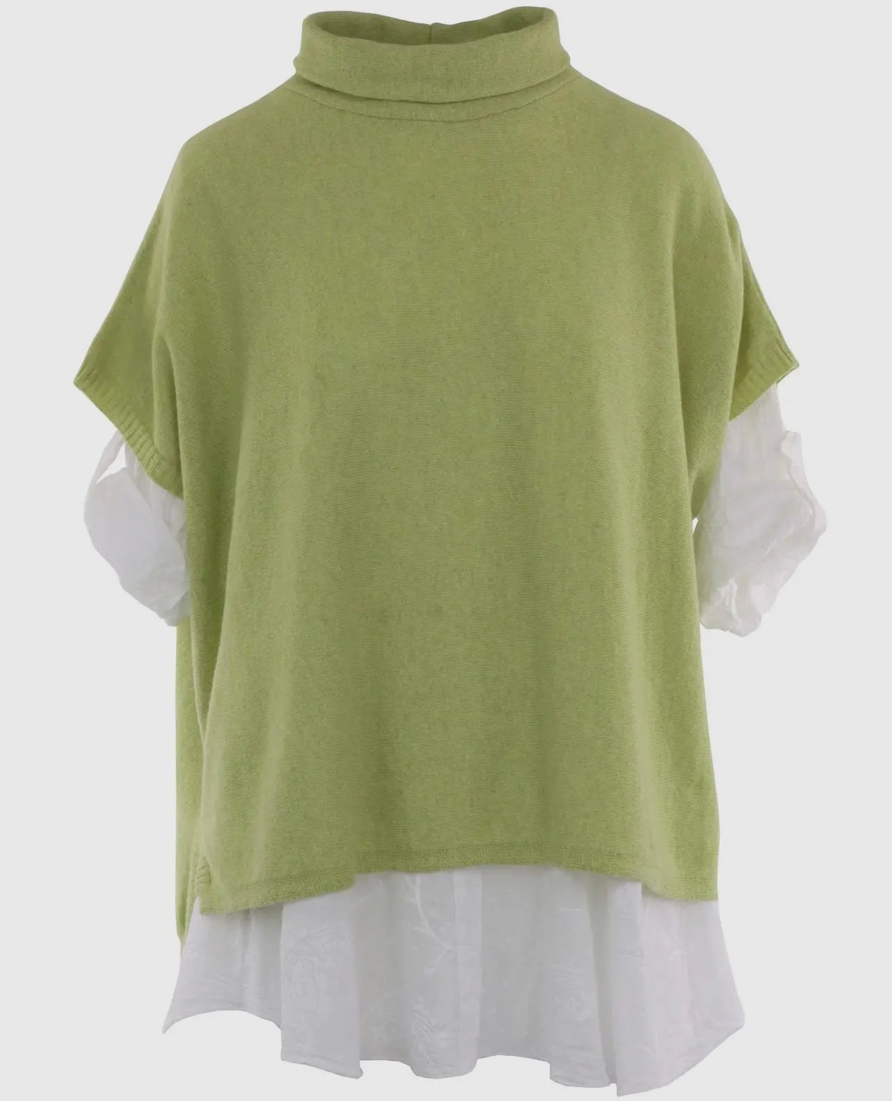 Classic cashmere blend tunic