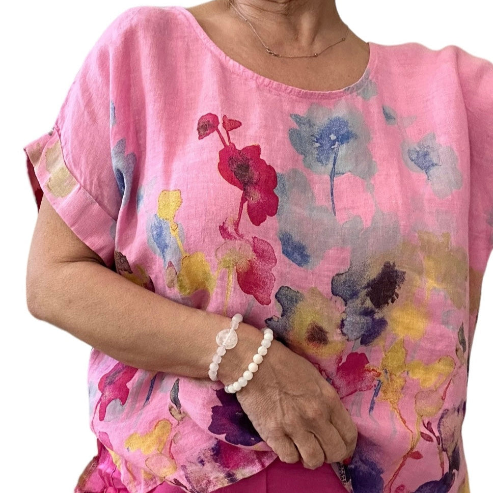 Flora Linen Top *BEST SELLER*