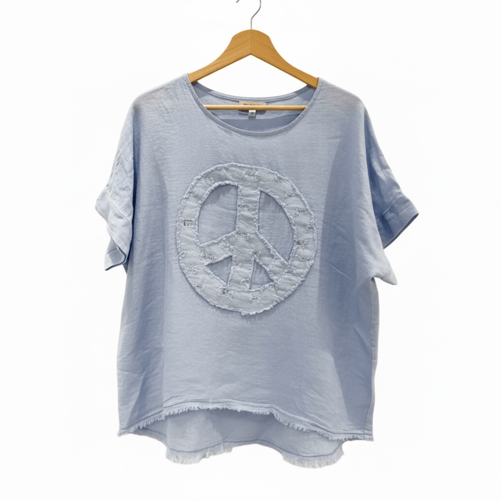 Peace Linen top Peace Linen top
