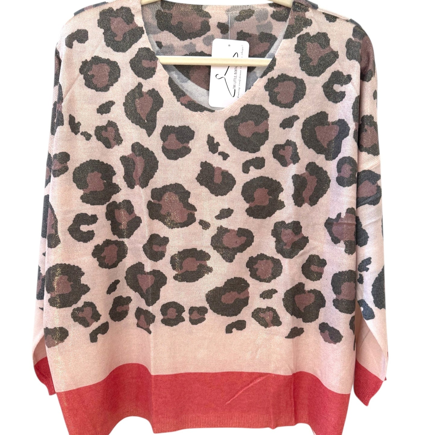 The Animal Instinct Fine Knit Top