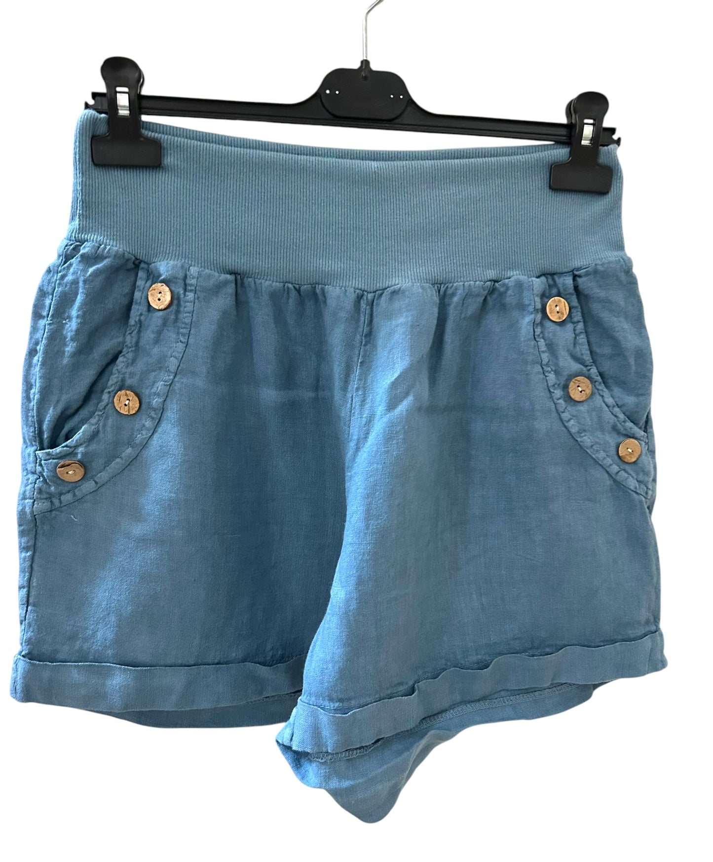Amalfi linen shorts