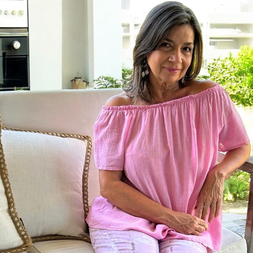 Off The Shoulder Breezy Top
