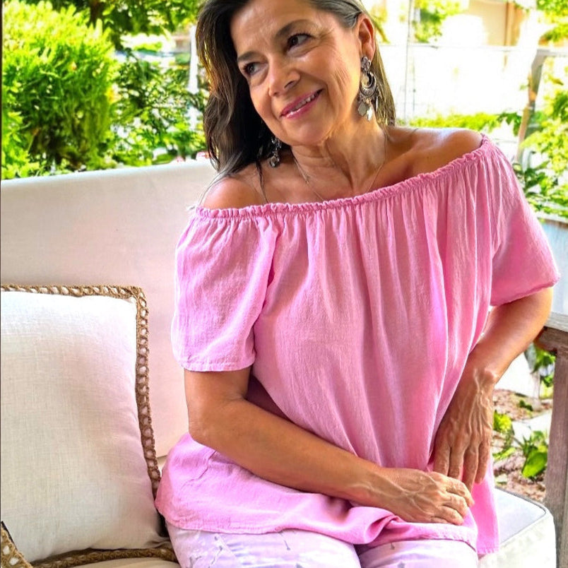 Off The Shoulder Breezy Top
