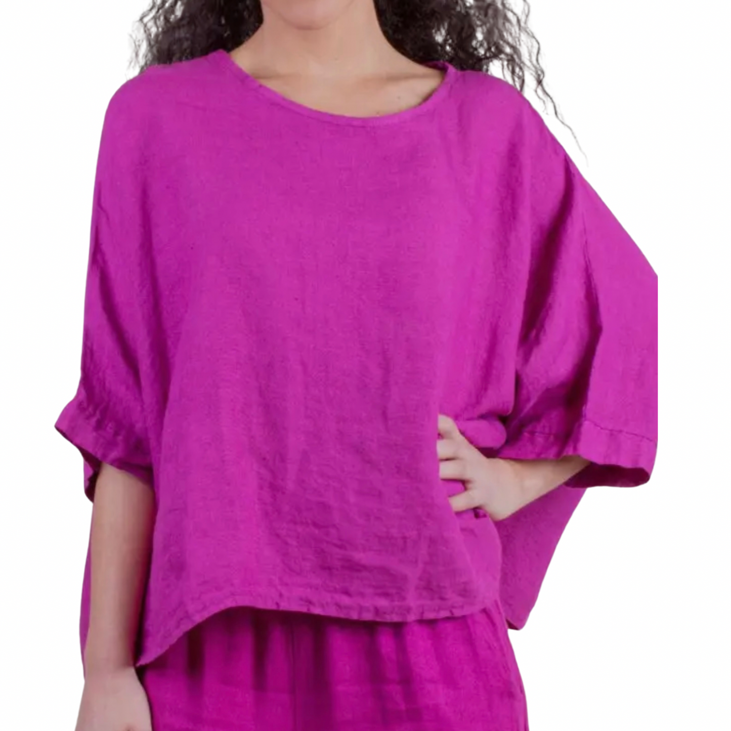 Lucia linen blouse