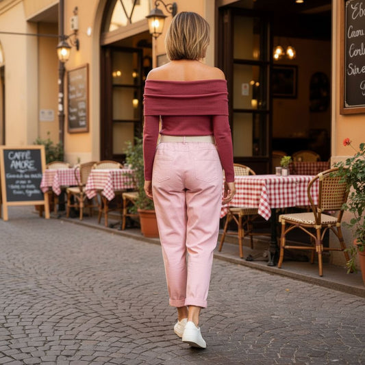 Tulip-Leg Italian Magic Pants