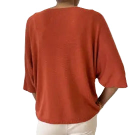 Essential 3/4 bat sleeve sweater