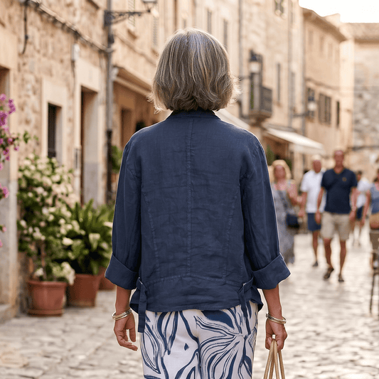 The Riviera Linen Jacket The Riviera Linen Jacket