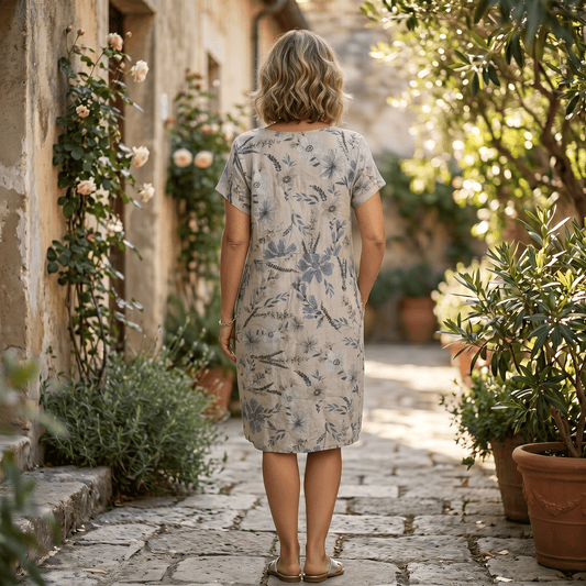 Modern Meadow Linen Dress Modern Meadow Linen Dress
