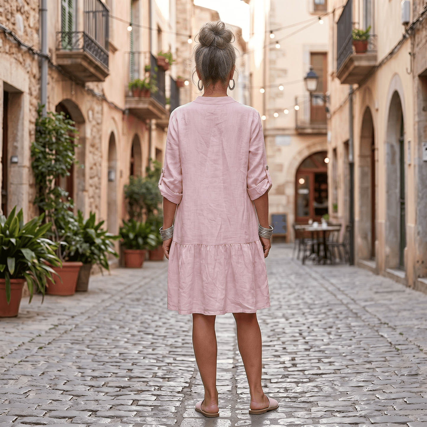 The Positano Linen Dress The Positano Linen Dress