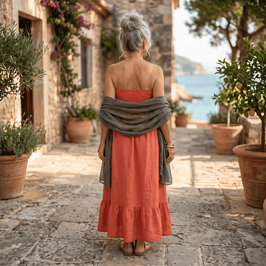 Angela Maxi Linen Dress Angela Maxi Linen Dress