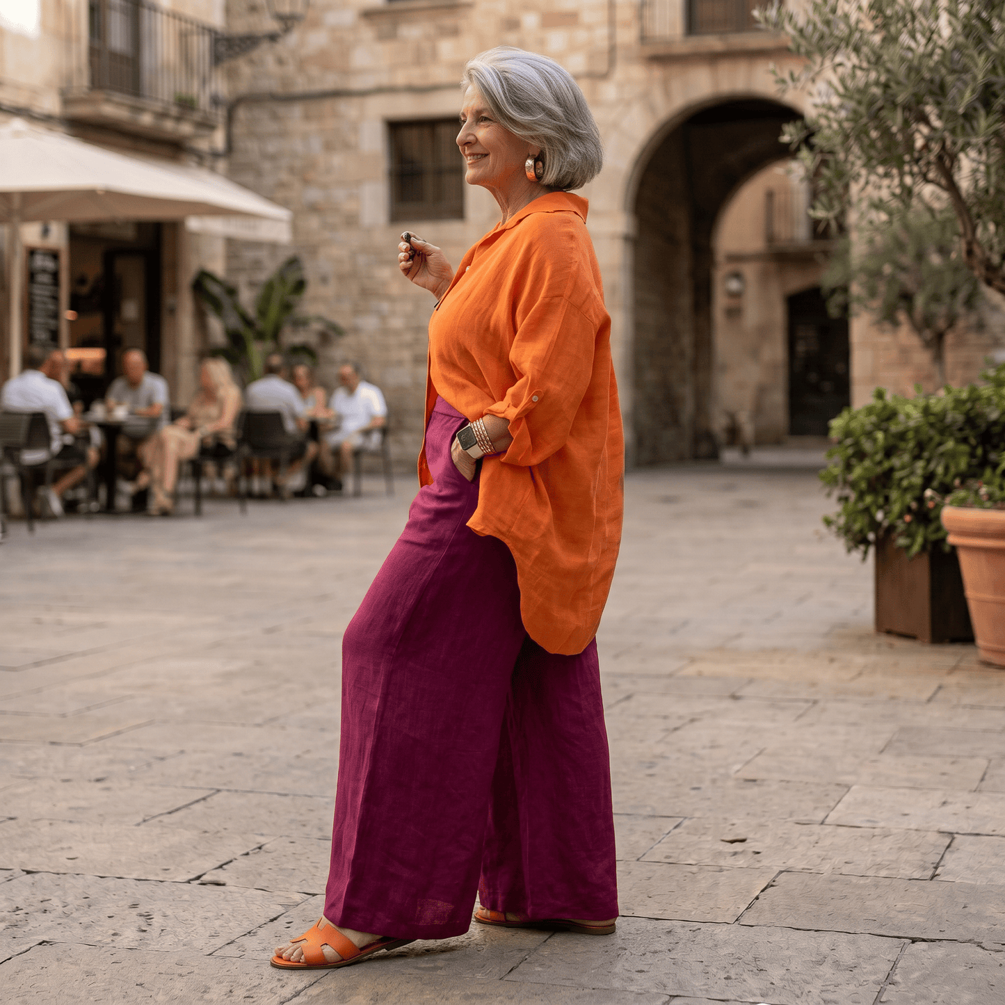 La Dolce Vita Classic Linen Shirt La Dolce Vita Classic Linen Shirt