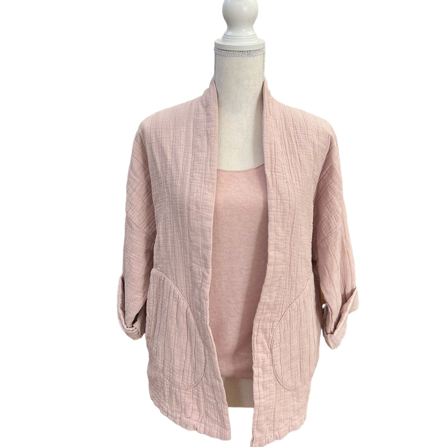 Light Cotton Quilted Jacket Kimono Style Jacket | Jackets Online USA