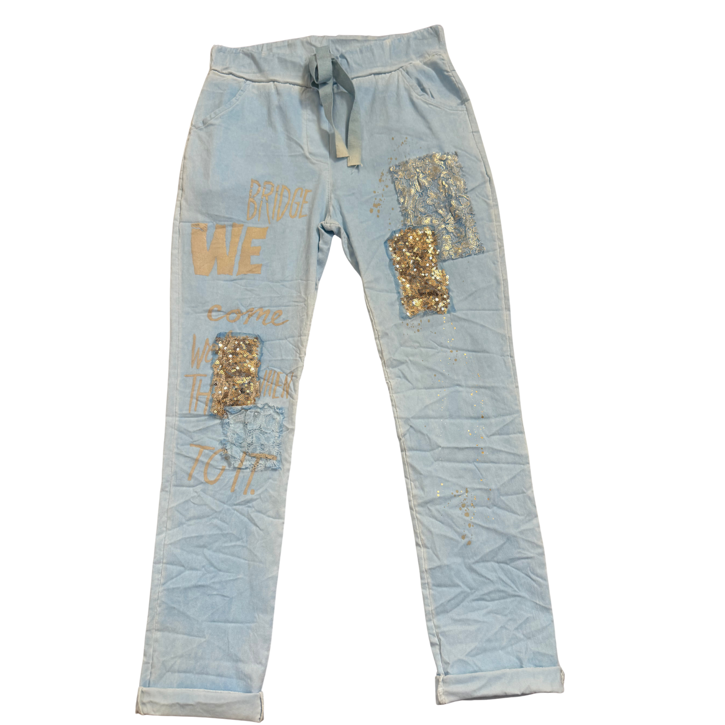 Whimsical Words Italian Magic Pants