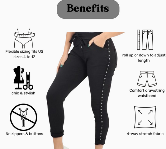 Whimsical Words Italian Magic Pants
