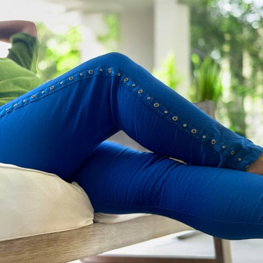 * BEST SELLER * Studs & diamante Italian magic pants