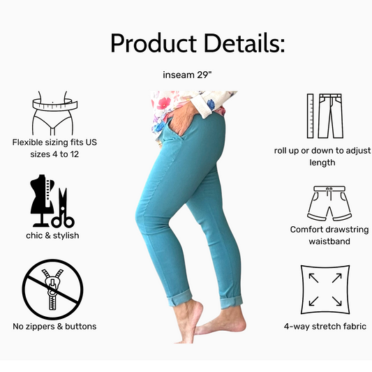 Italian Magic Pants - Varied Solid Colors -