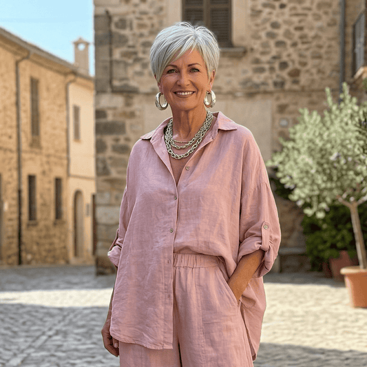 La Dolce Vita Classic Linen Shirt La Dolce Vita Classic Linen Shirt