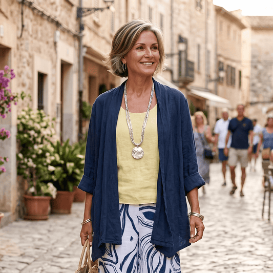The Riviera Linen Jacket The Riviera Linen Jacket