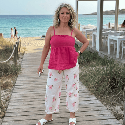 La Vie En Rose - Wide Leg Italian Magic Pants La Vie En Rose - Wide Leg Italian Magic Pants
