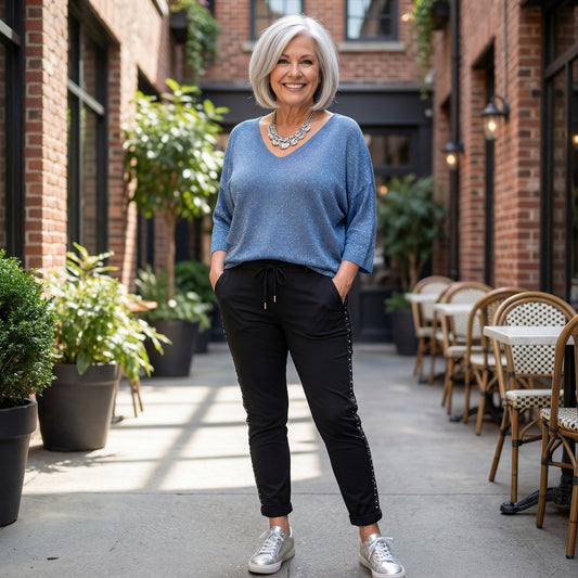 Elegant Whisper Light Knit Top