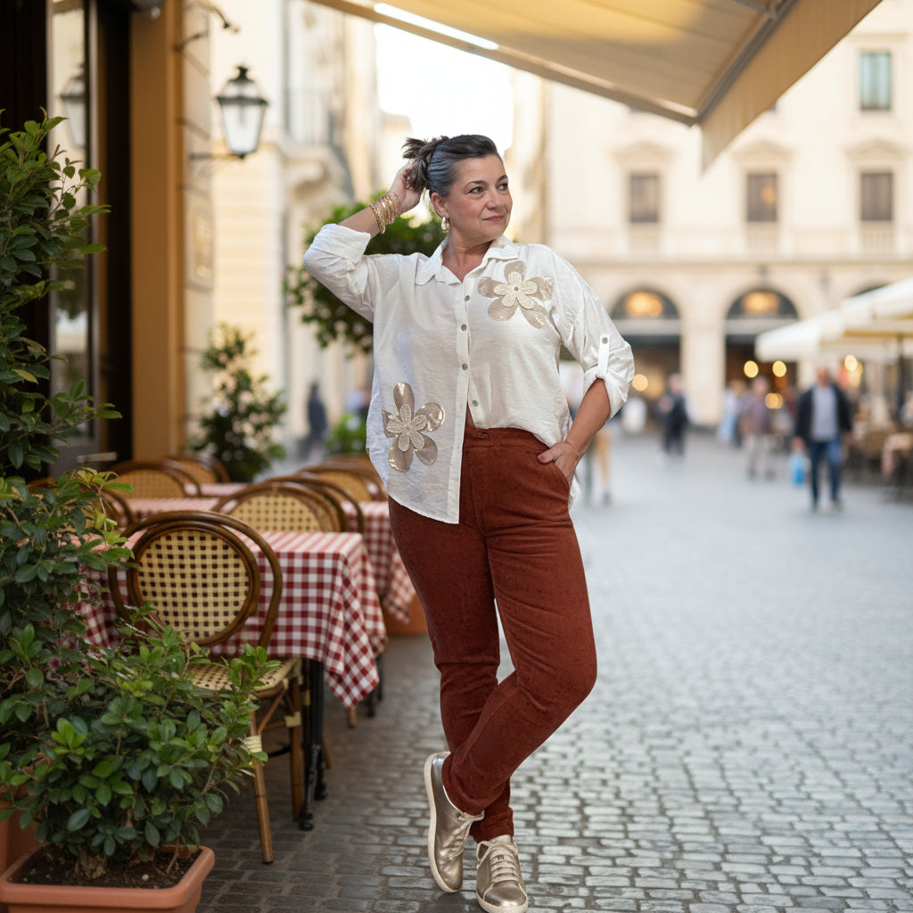 Fine Corduroy Italian Magic Pants