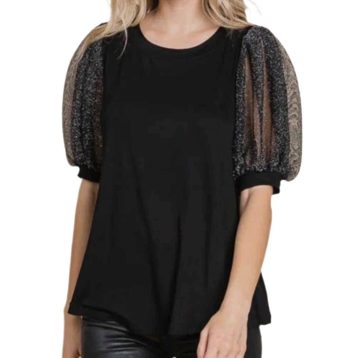 Chic Balloon Sleeve Top
