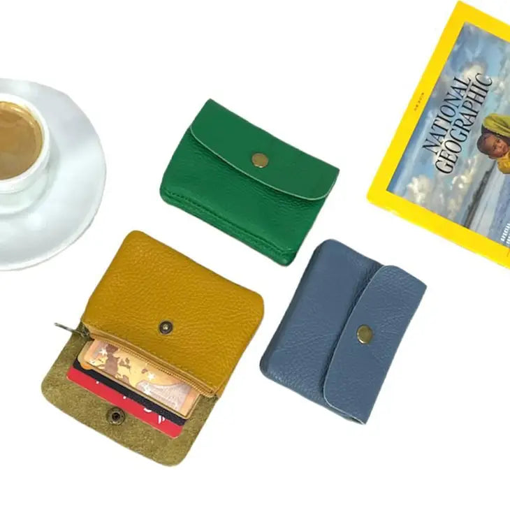 Genuine leather wallet Genuine Leather Wallet - Italian Craftsmanship