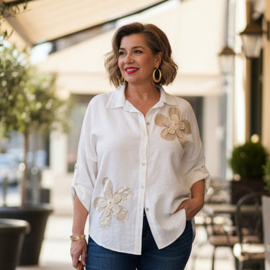 A Winter Bloom Shirt