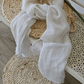 Linen Scarf Women's Italian Linen Scarf Lightweight Versatile Summer Accessory