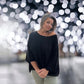 Georgia soft batwing sweater