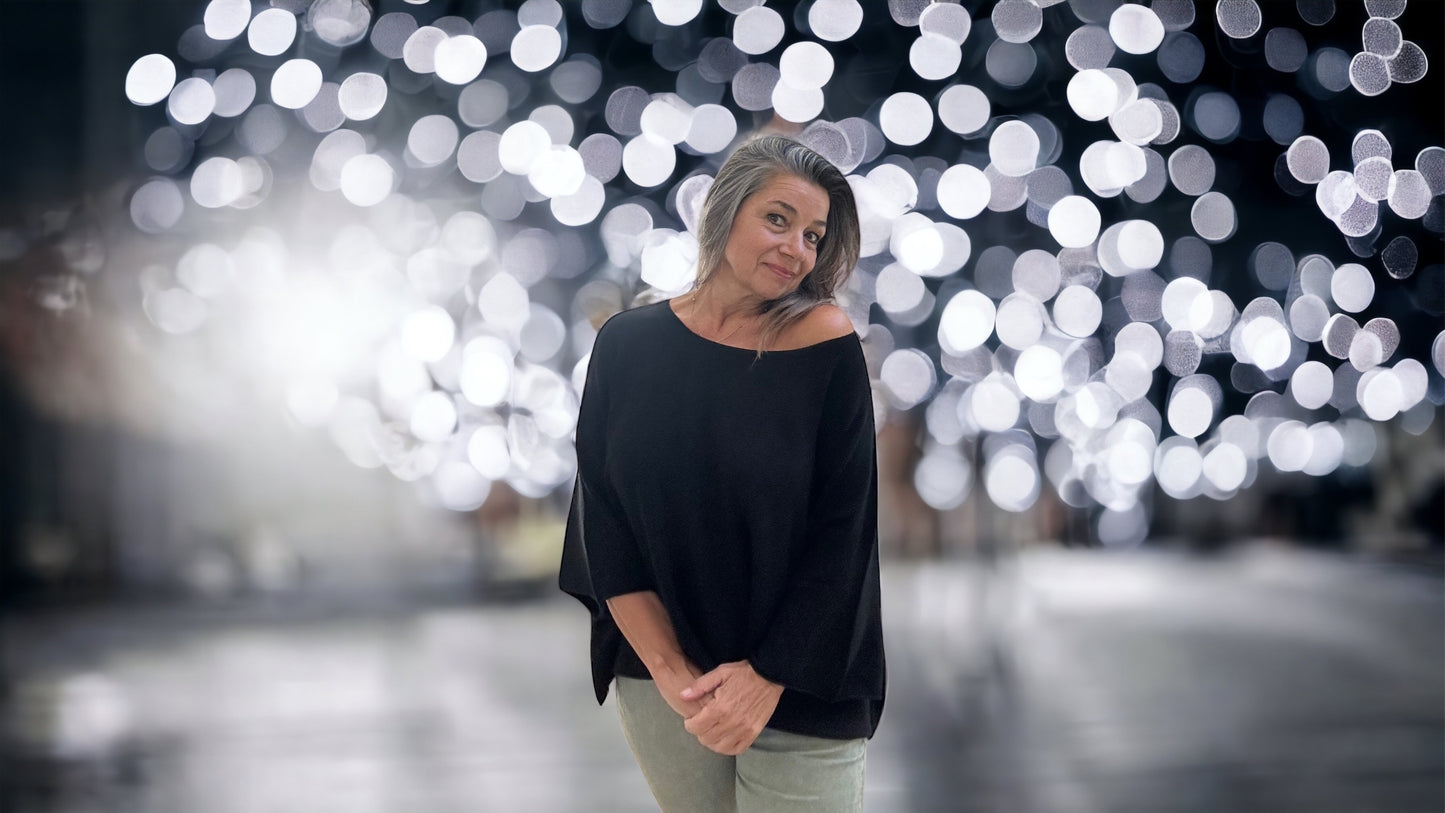 Georgia soft batwing sweater
