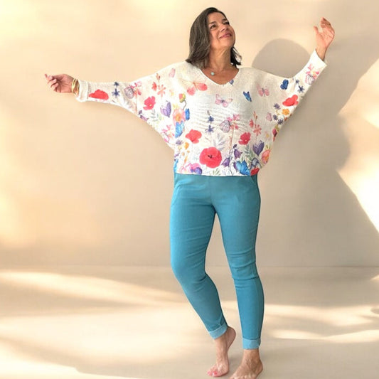 Plain Italian Magic Pants