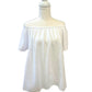 White off the shoulder Carla top