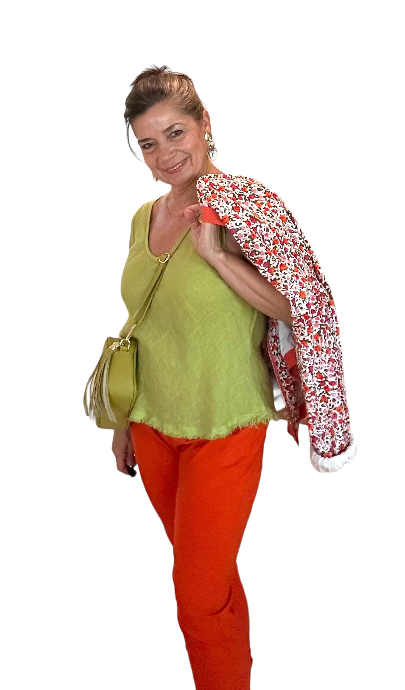 Floral bomber jacket