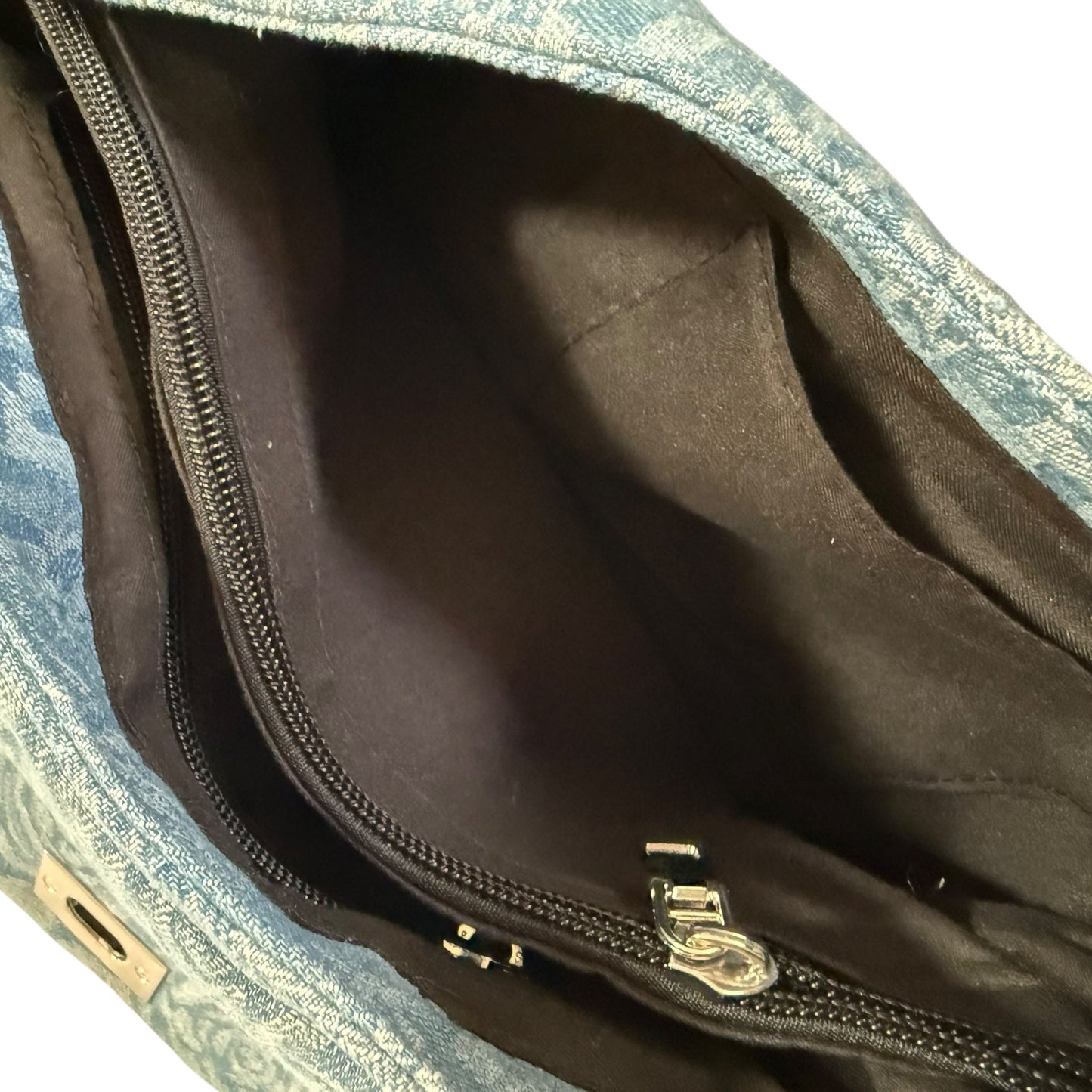 The Blossom Denim Shoulder Bag