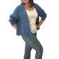 Denim blue mineral washed Italian Magic pants