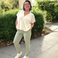 Rhinestones And Lace Italian Magic Pants