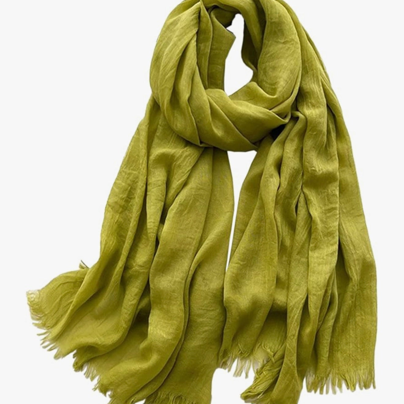 Fringed Cotton Scarf
