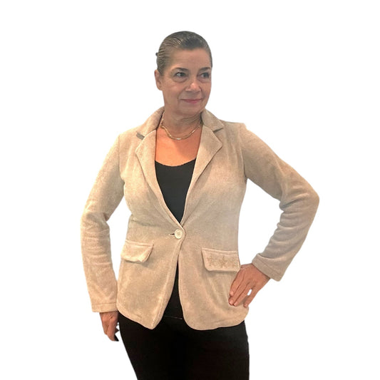 Beige Star Authority Jacket