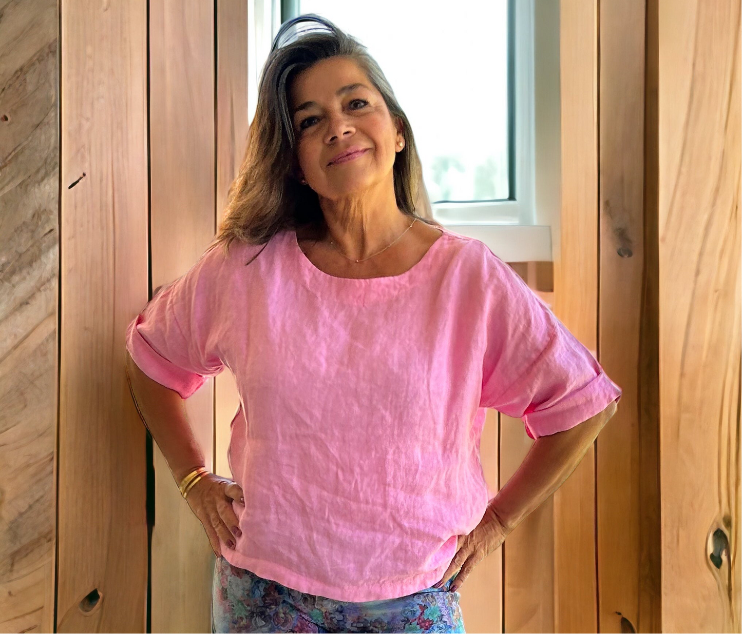 Elisa linen top
