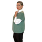 Soft alpaca v-neck