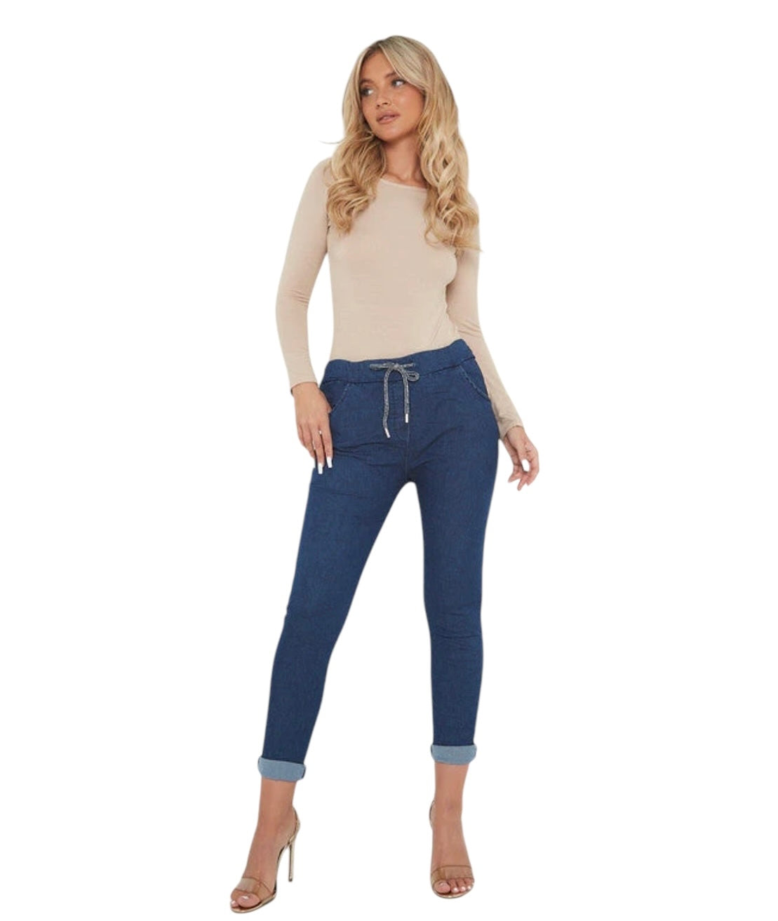 Denim Italian Magic Pants