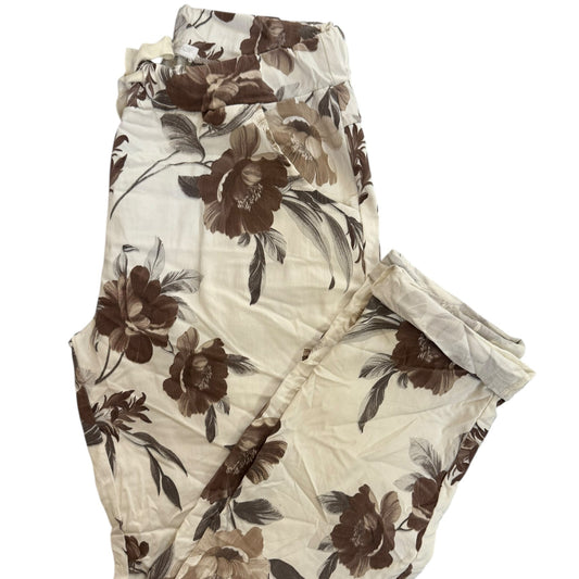 Floral Ember Italian Magic Pants