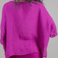 Lucia linen blouse