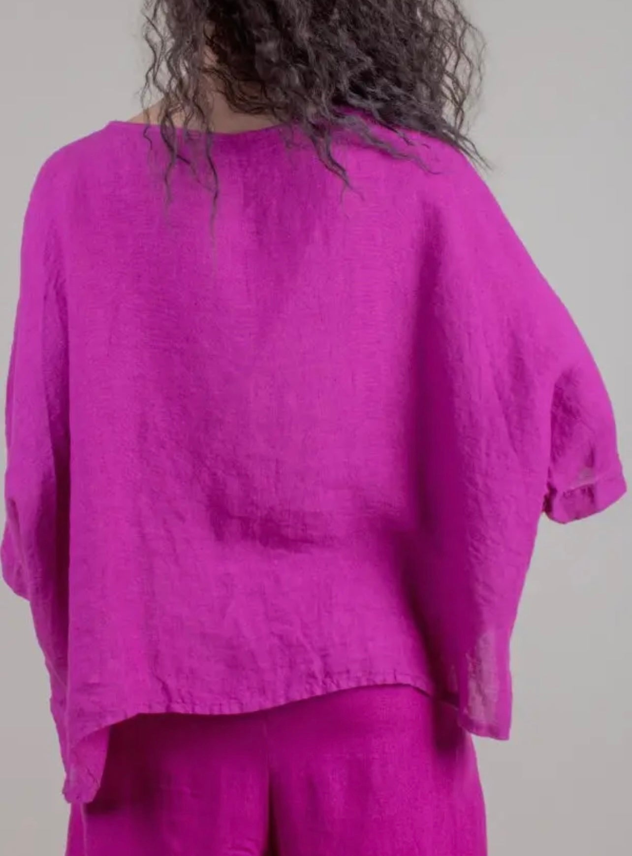 Lucia linen blouse