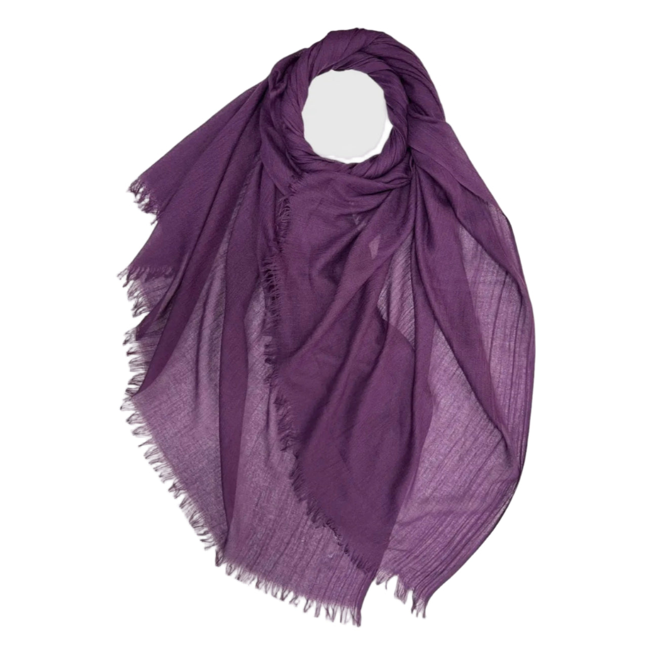 Fringed Cotton Scarf