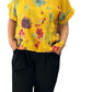 Black summer breeze tapered pants