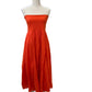 Orange multi way skirt / dress