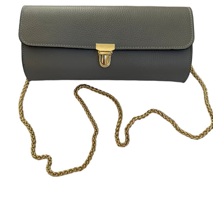 Genuine Leather Baguette  Bag