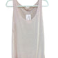 Summer tank top with silver accent